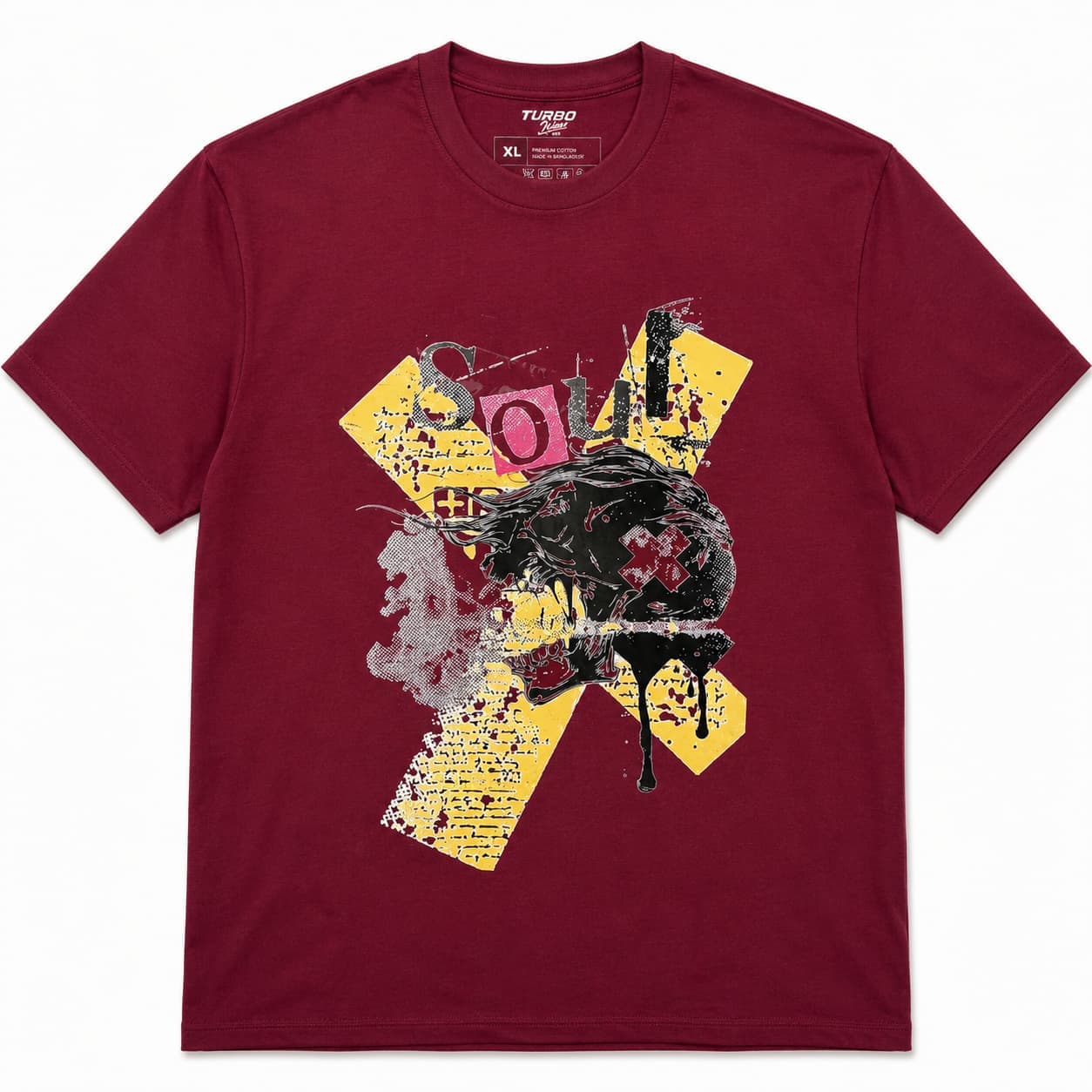 maroon soul x